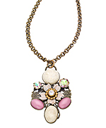 Liz Palacios Petals Pendant Necklace