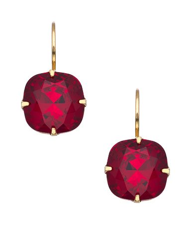 Liz Palacios Cushion Wire Earrings