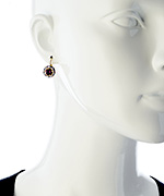 Liz Palacios Rondelle Leverback Earrings
