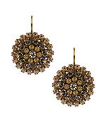 Liz Palacios Grande Florette Leverback Earrings