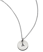 Urban Sweetpea Mod Mommy Initial Disc Necklace