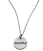 Urban Sweetpea Mod Mommy Name Disc Necklace