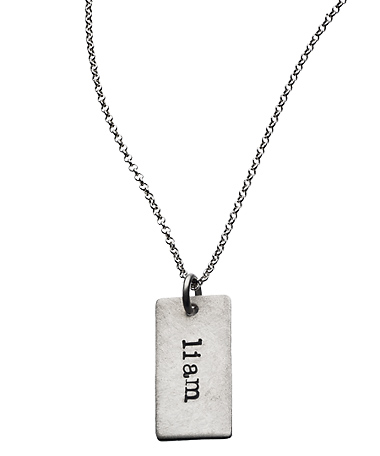Urban Sweetpea Mod Mommy Name Tag Necklace
