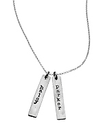 Urban Sweetpea Mod Mommy Double Name Bar Necklace