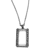 Marc Milky Quartz Pendant Necklace