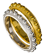 Marie Todd Indra Studded Stackable Rings