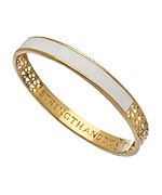 Matterial Fix White Bangle