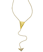 Triangle Chain Drop Necklace