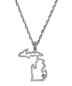 Maya Brenner Michigan Pendant Necklace