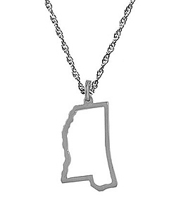 Maya Brenner Mississippi Pendant Necklace