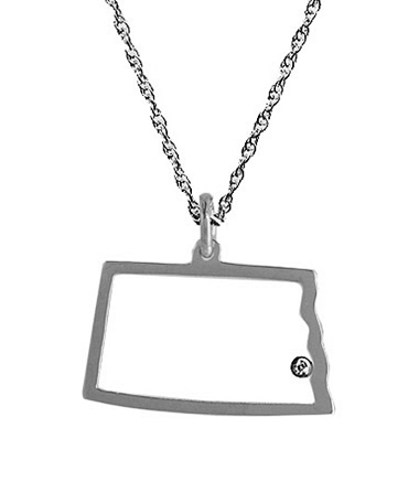 Maya Brenner North Dakota Pendant Necklace