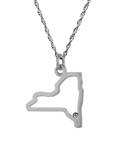 Maya Brenner New York Pendant Necklace