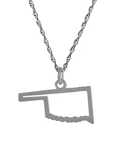 Maya Brenner Oklahoma Pendant Necklace
