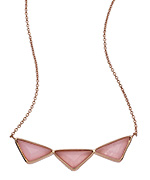 Melanie Auld Triple Triangle Necklace