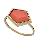 Melanie Auld Stone Slice Ring