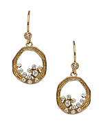 Melinda Maria Small Emma Cluster Earrings