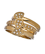 Melinda Maria Dharma Stacking Rings