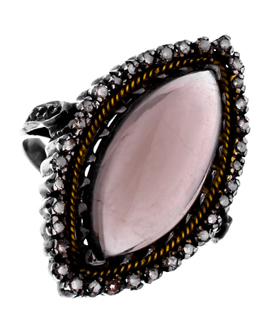Meredith Marks Smoky Quartz Reese Ring
