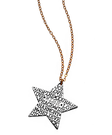 Miriam Merenfeld Inspirational Star Necklace