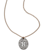 Miriam Merenfeld Personalized Inspirational Oval Necklace