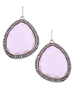 Miriam Salat Salmon Single Nugget Earrings