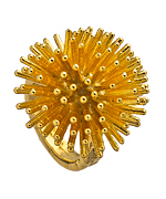 Molly Rose Post Gold Atomic Ring