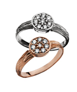 Morris and David Diamond Round Ring