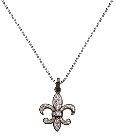 Mystic Light Small Fleur de Lis Pendant