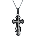 Mystic Light Cross Pendant Necklace