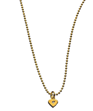 Naomi Gray Tiny Diamond Heart Necklace