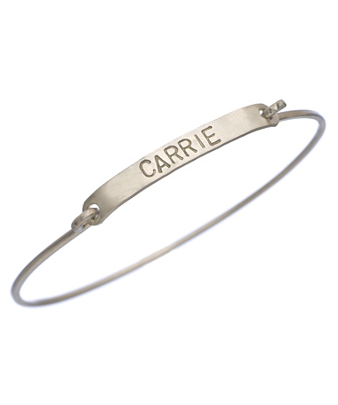 Nashelle Identity Hinged Bar Bracelet