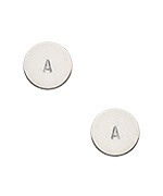 Nashelle Circle Identity Earrings