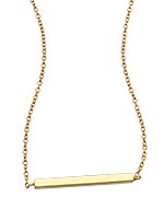 One OAK by Sara Gold Stick Charm Necklace