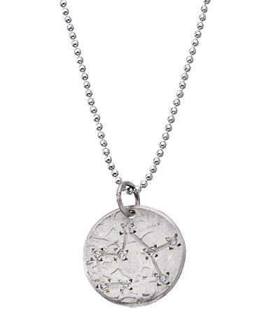 Page Sargisson Sterling Silver and Diamond Constellation Necklace