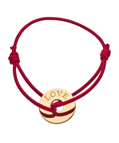 Petits Tresors Paris Gold Petite Cherie Charm Bracelet