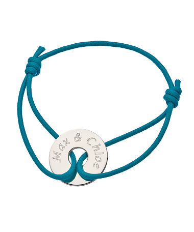 Petits Tresors Paris Silver Petite Cherie Charm Bracelet