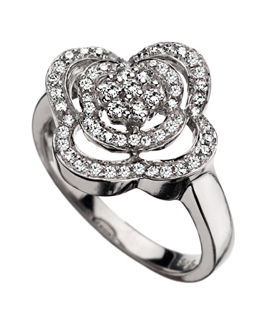 Phyllis Bergman Diamond Ladies Fashion Ring