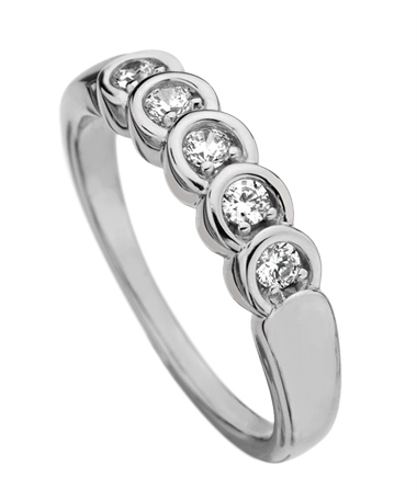 Phyllis Bergman Five Cecrets Diamond Band