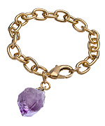 Privileged Purple Amethyst Crystal Bracelet