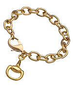 Privileged Gold Horsebit Bracelet