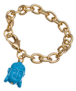 Privileged Turquoise Buddha Bracelet