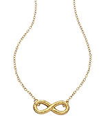 Priviledged Infinity Charm Necklace