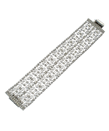 Roberta Chiarella Wide Scroll Bracelet