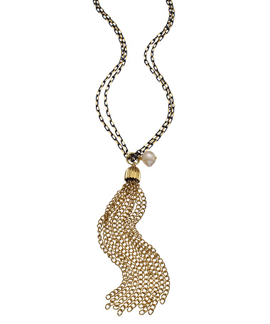 Skinny by Jessica Elliot Pearl Tassel Necklace