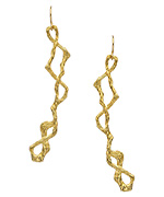 SKINNY by Jessica Elliot Golden Branch Earrings