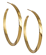 SKU Twisted Hoop Earrings