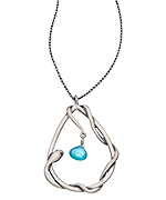 Satya Jewelry Silver Nagini Necklace