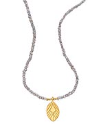Satya Jewelry Labradorite Luster Necklace