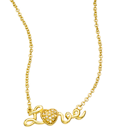 Seraphina CZ 'Love' Pendant Necklace