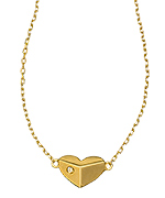 Seraphina Small Heart Pendant Necklace